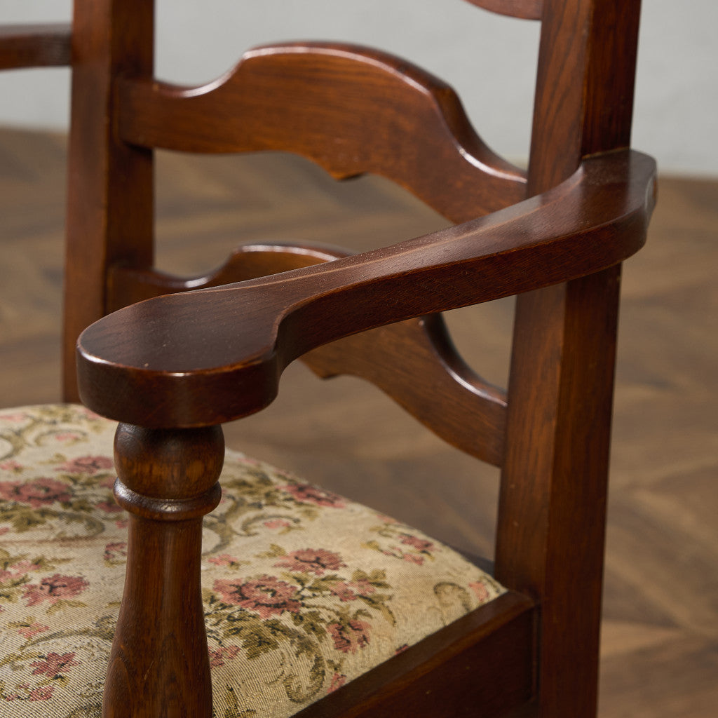 英国 クラシック ラダーバック アームチェア