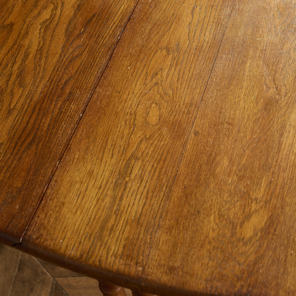 英国 クラシック ドロップリーフ ゲートレッグテーブル