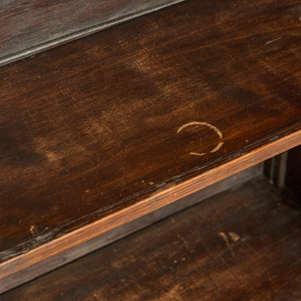 英国 クラシック ブックケース 食器棚