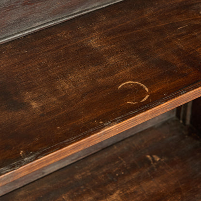 英国 クラシック ブックケース 食器棚