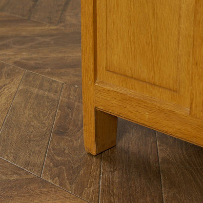 英国クラシック オーク材 ブランケットボックス