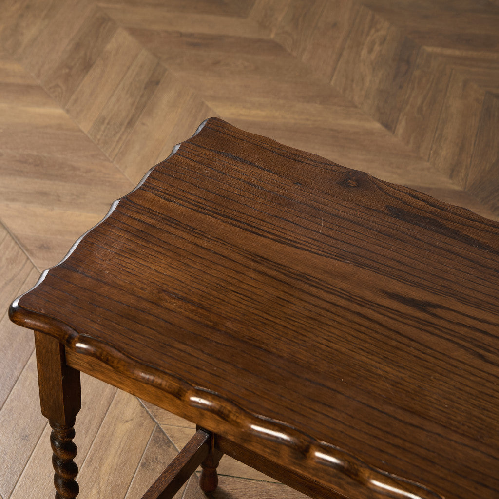 英国 クラシック バーリーシュガーツイスト サイドテーブル