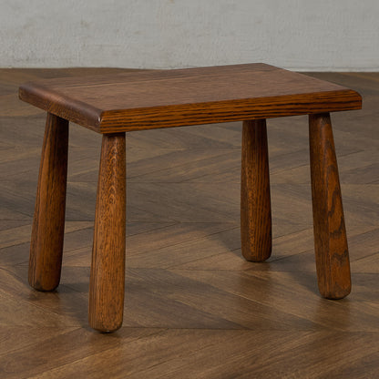 オランダ製 オーク無垢材 ネストテーブル