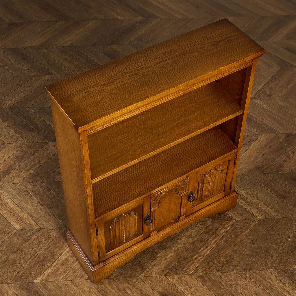 英国 クラシック オーク材 キャビネット