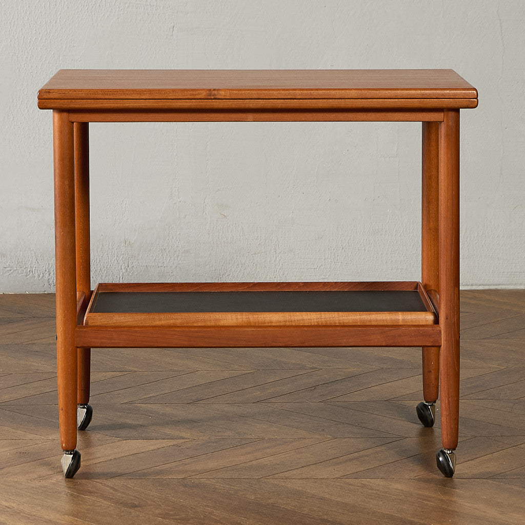 英国 ヴィンテージ ターンリーフ ティートロリー