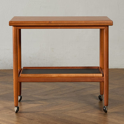 英国 ヴィンテージ ターンリーフ ティートロリー