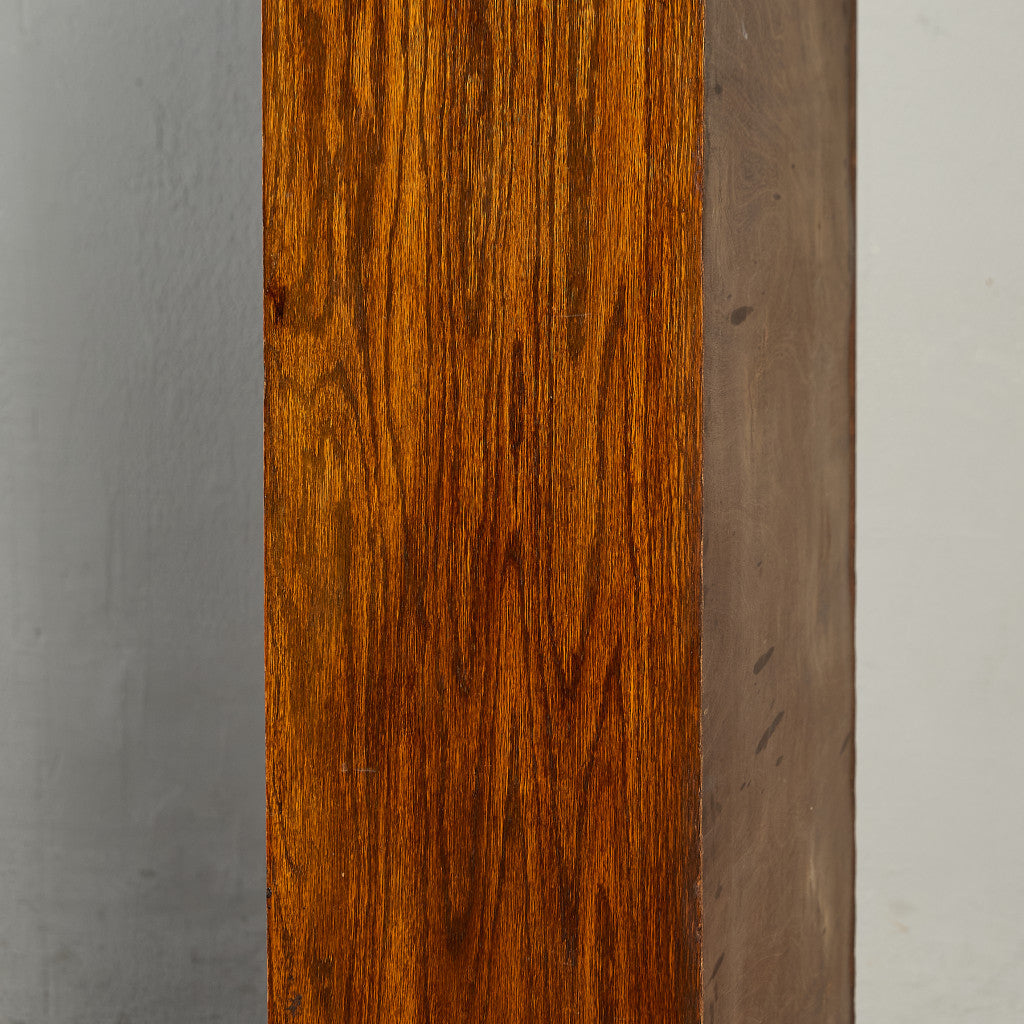 英国 クラシック オーク材 ブックケース 食器棚