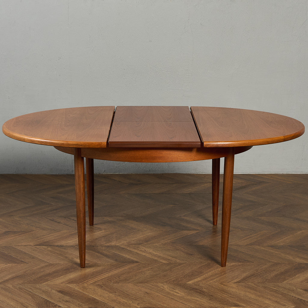 エクステンション ラウンド ダイニングテーブル