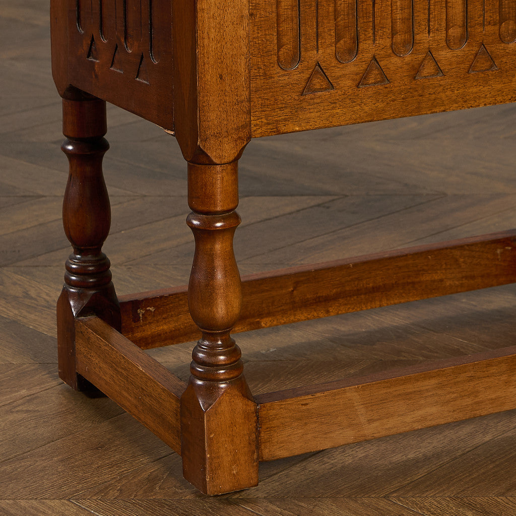 英国 クラシック オーク サイド キャビネット