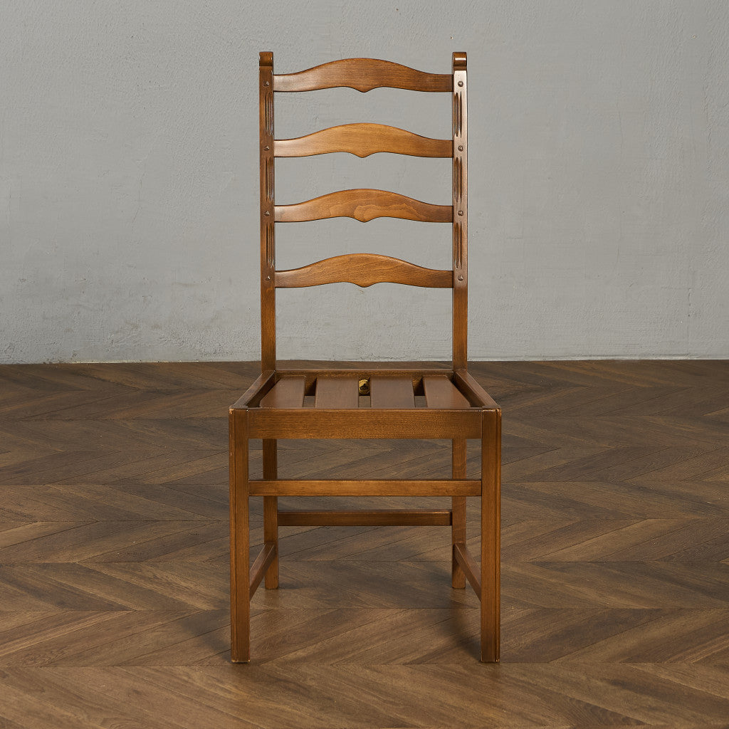 ラダーバックチェア (715) ラウンドゴールドラベル