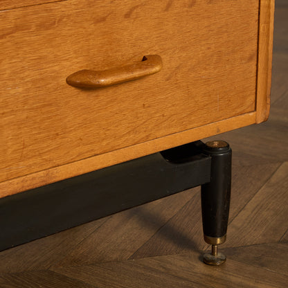 Chinese white ヴィンテージ ドレッシングチェスト ドレッサー 初期ゴールドラベル