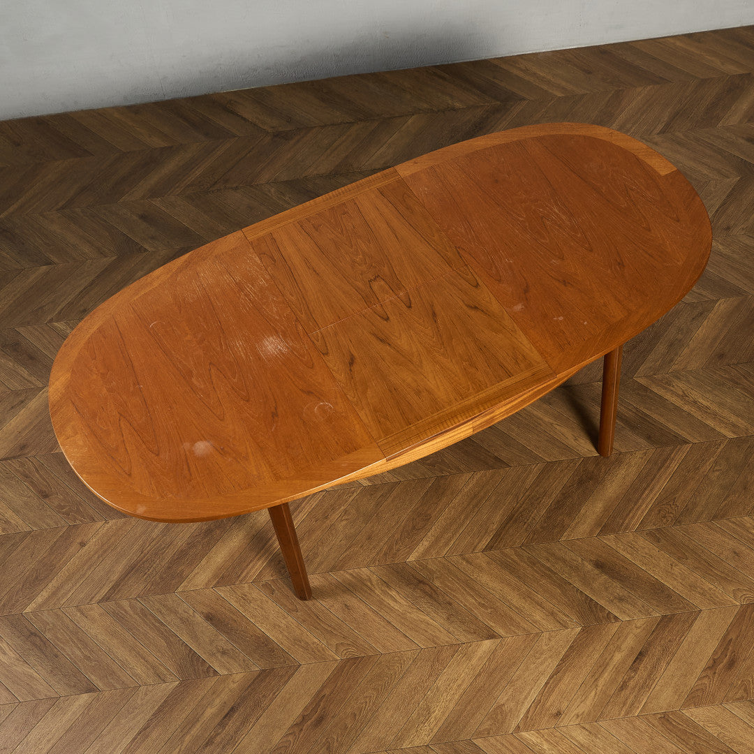 エクステンション オーバル ダイニングテーブル