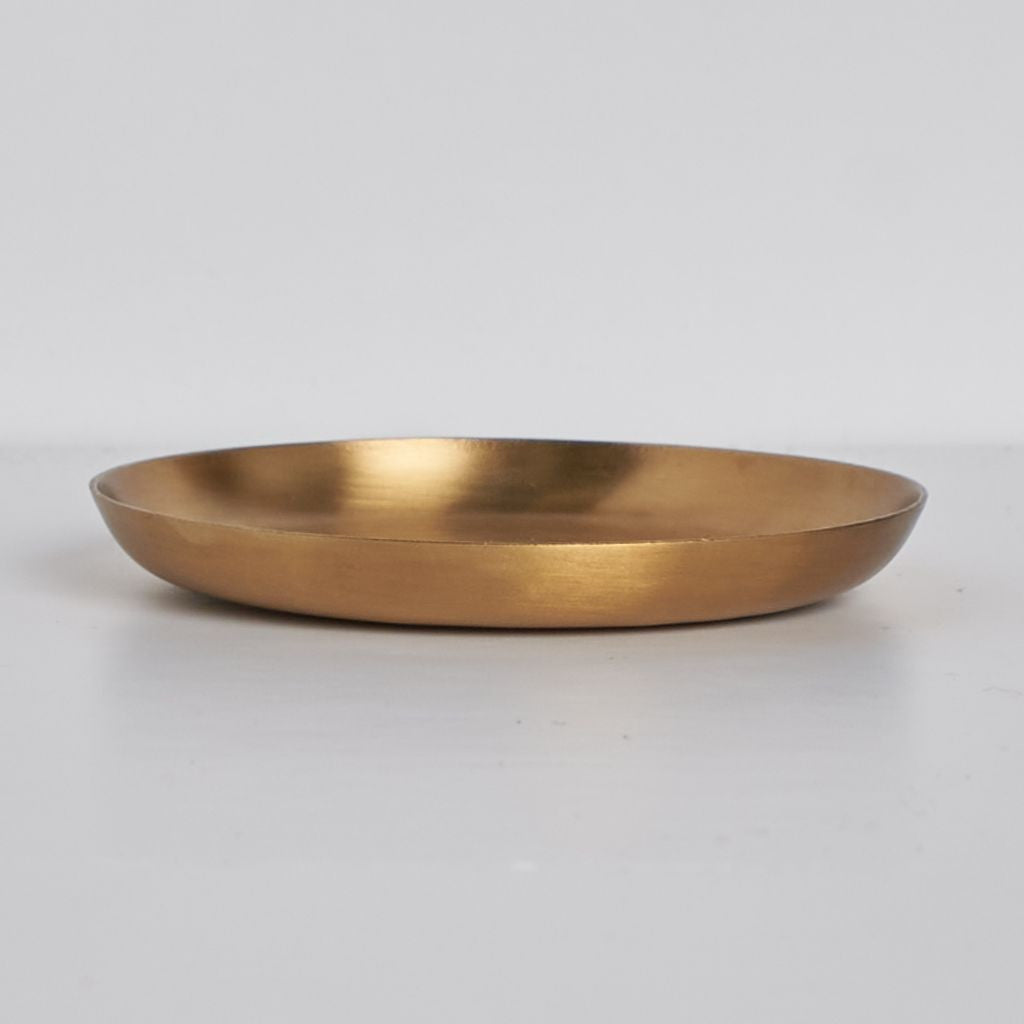 BRASS PLATE ROUND / S