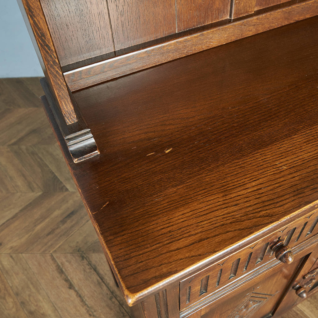 オーク材 ウェルシュドレッサー / 食器棚