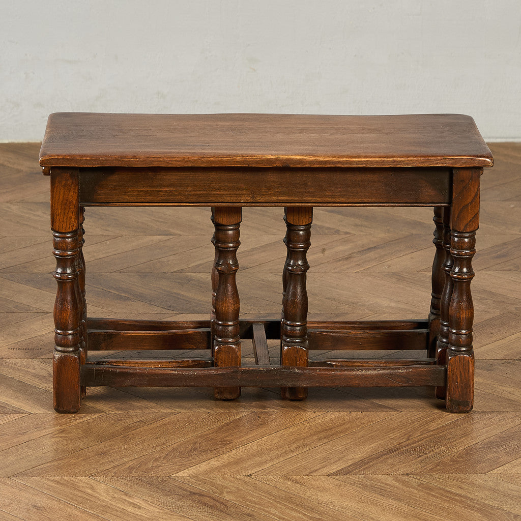 英国 クラシック ネストコーヒーテーブル センターテーブル