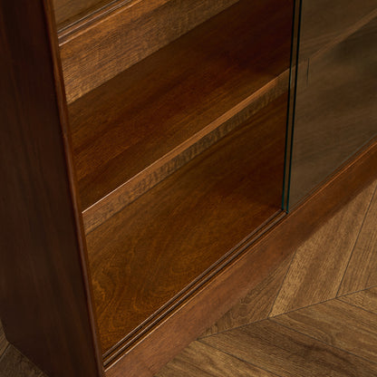 ヴィンテージ ガラスキャビネット 本棚