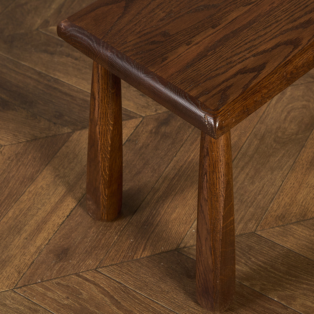 オランダ製 オーク無垢材 ネストテーブル