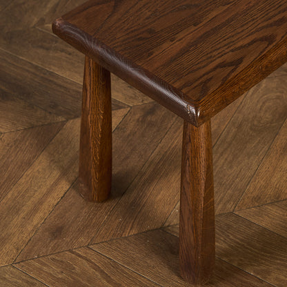 オランダ製 オーク無垢材 ネストテーブル