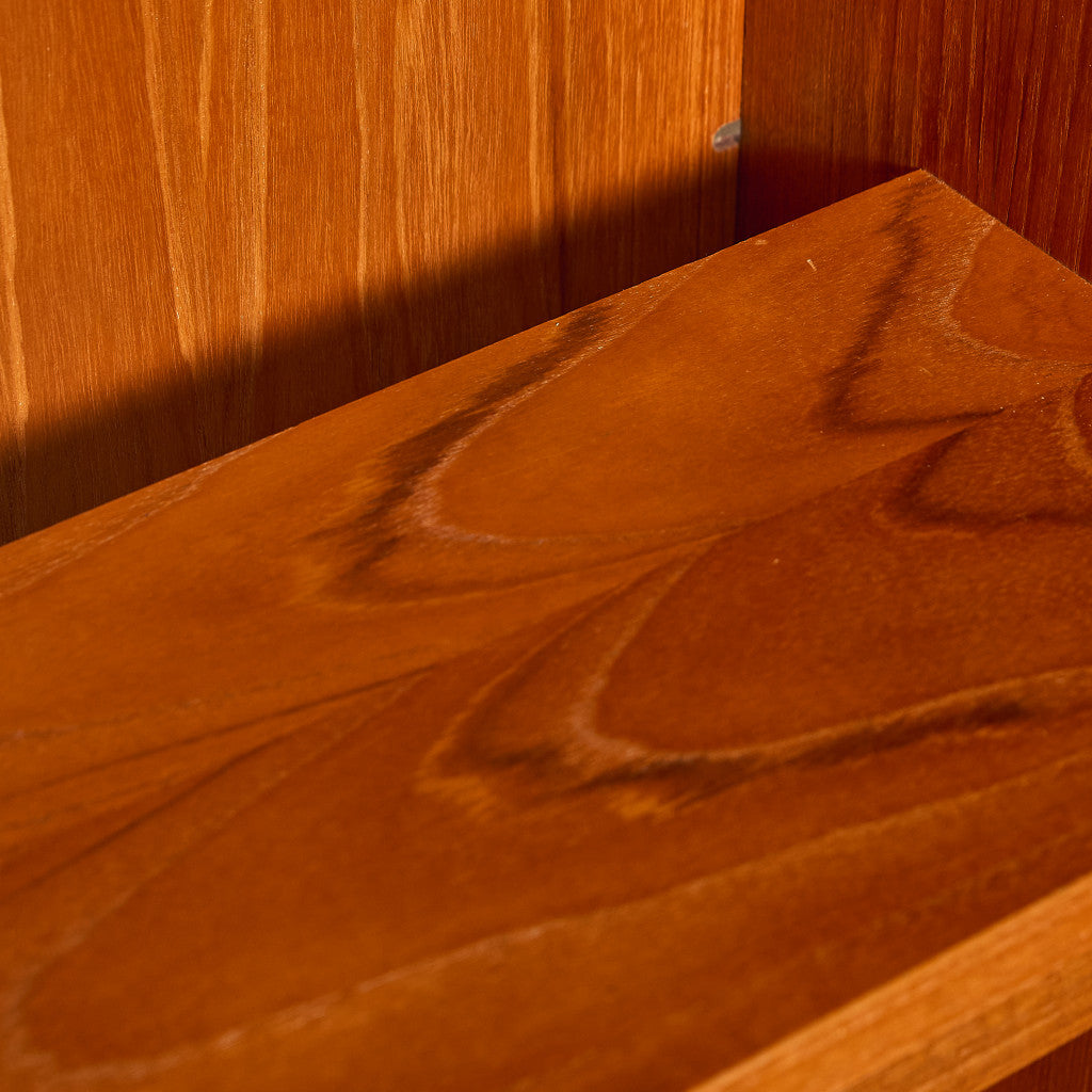 Fresco ガラス ブックケース カスタム アイアン ヘアピンレッグ