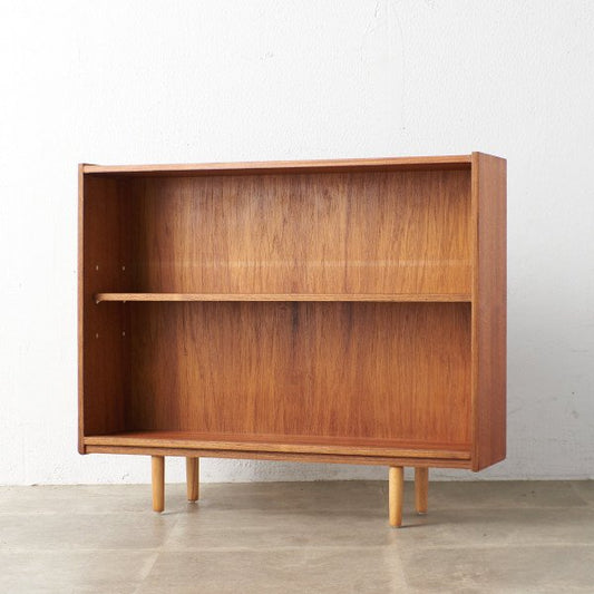 チーク材 ヴィンテージ ブックシェルフ