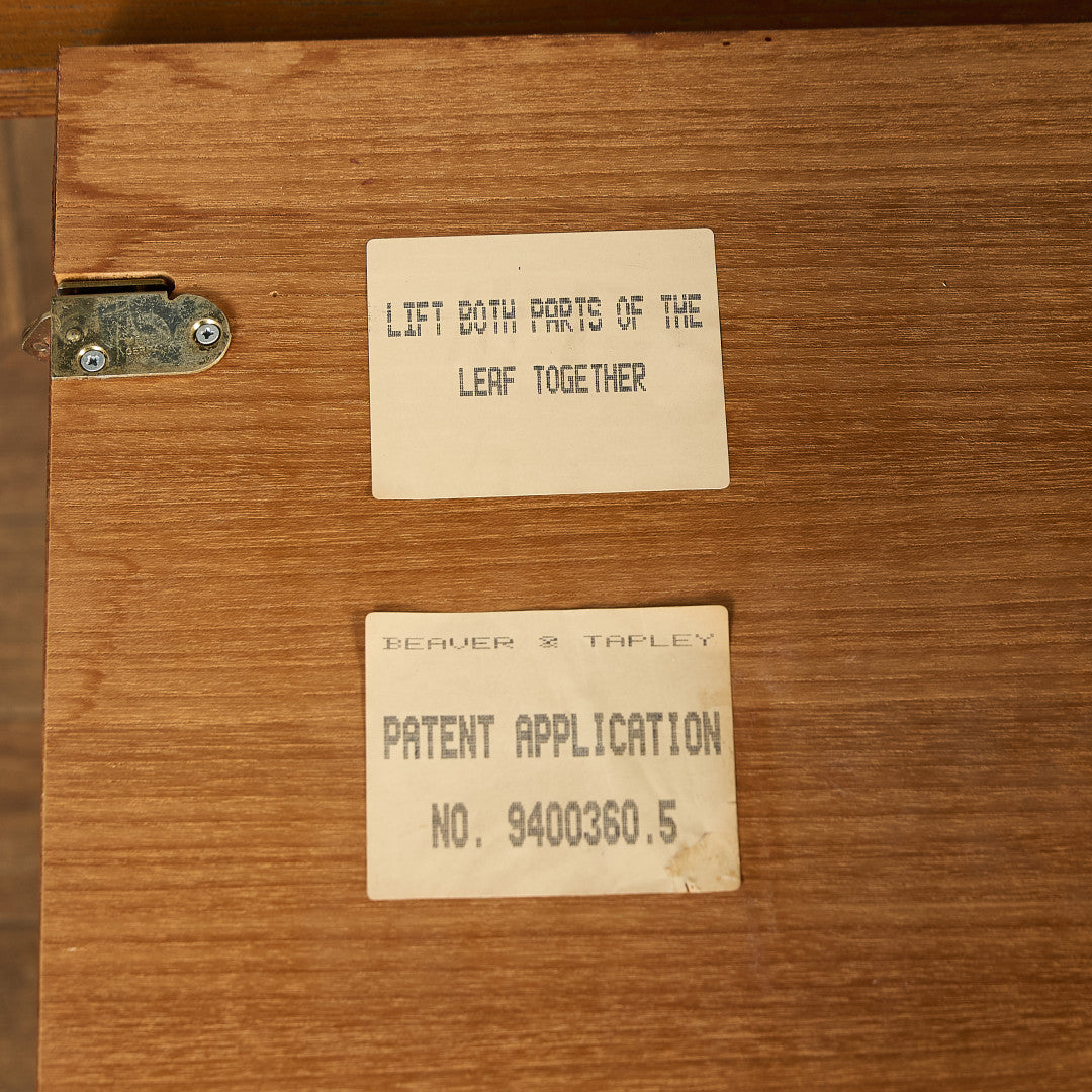 ビーバー＆タプレイ BEAVER&TAPLEY ヴィンテージ エクステンション ダイニングテーブル #97378