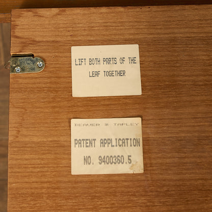 ビーバー＆タプレイ BEAVER&TAPLEY ヴィンテージ エクステンション ダイニングテーブル #97378