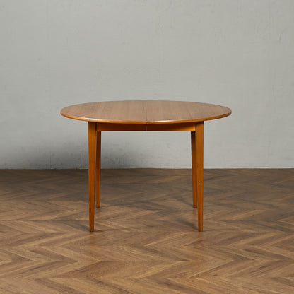 デンマーク エクステンション ラウンド ダイニングテーブル