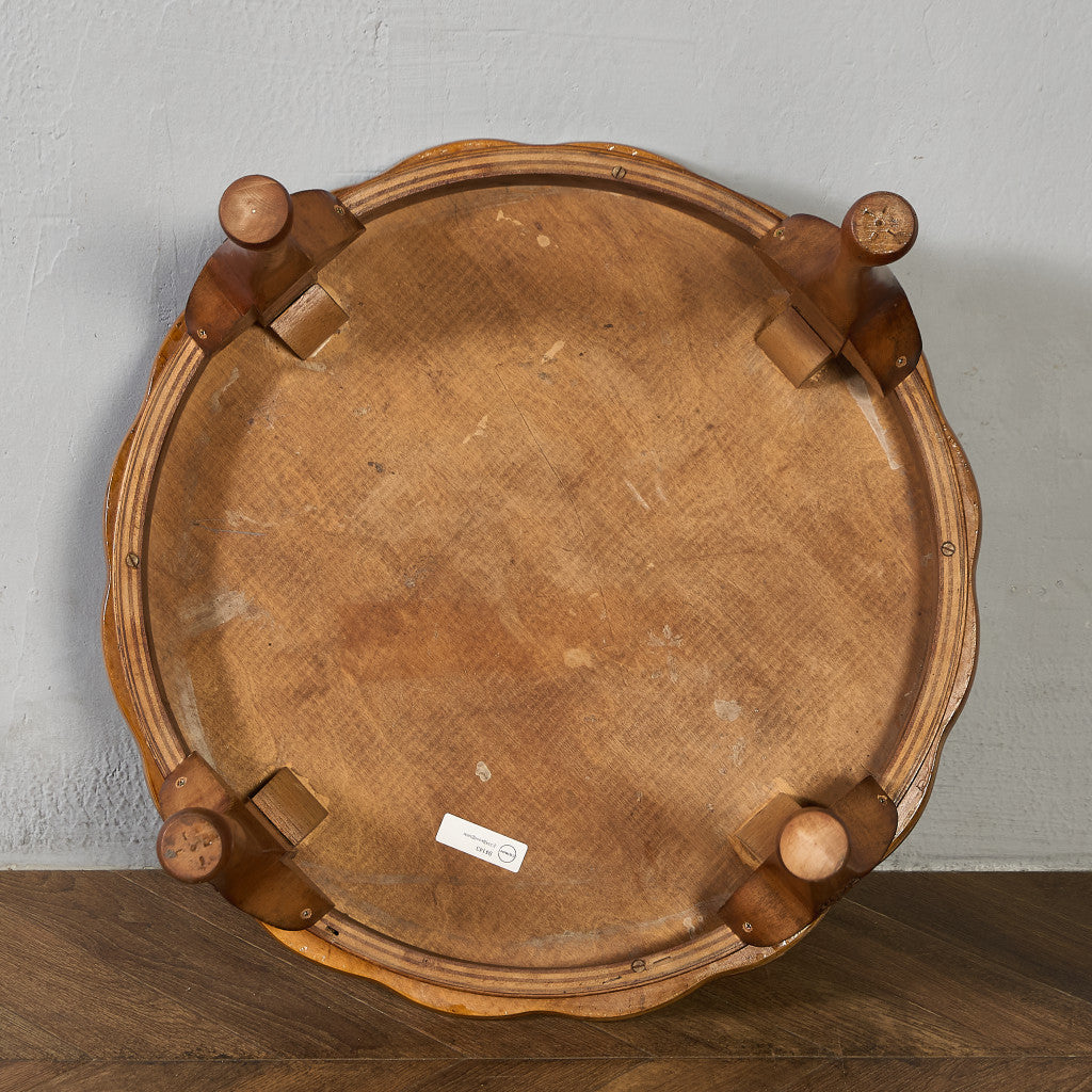 英国 クラシック クイーンアン様式 ラウンド センターテーブル ローテーブル