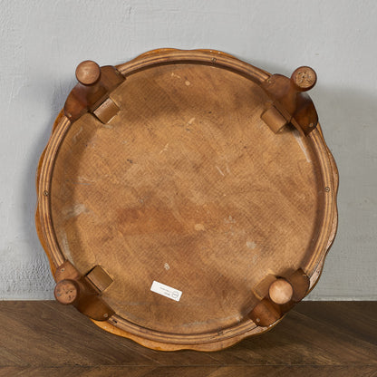 英国 クラシック クイーンアン様式 ラウンド センターテーブル ローテーブル