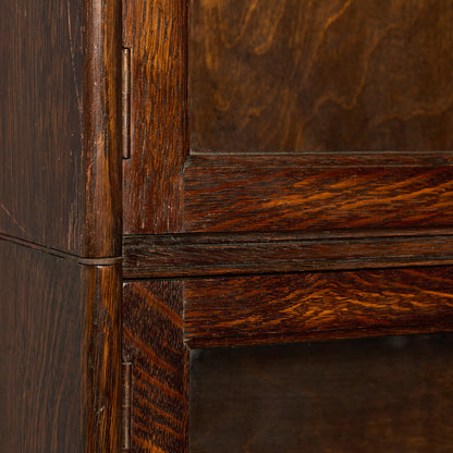 英国 クラシック スタッキング ビューロー ブックケース