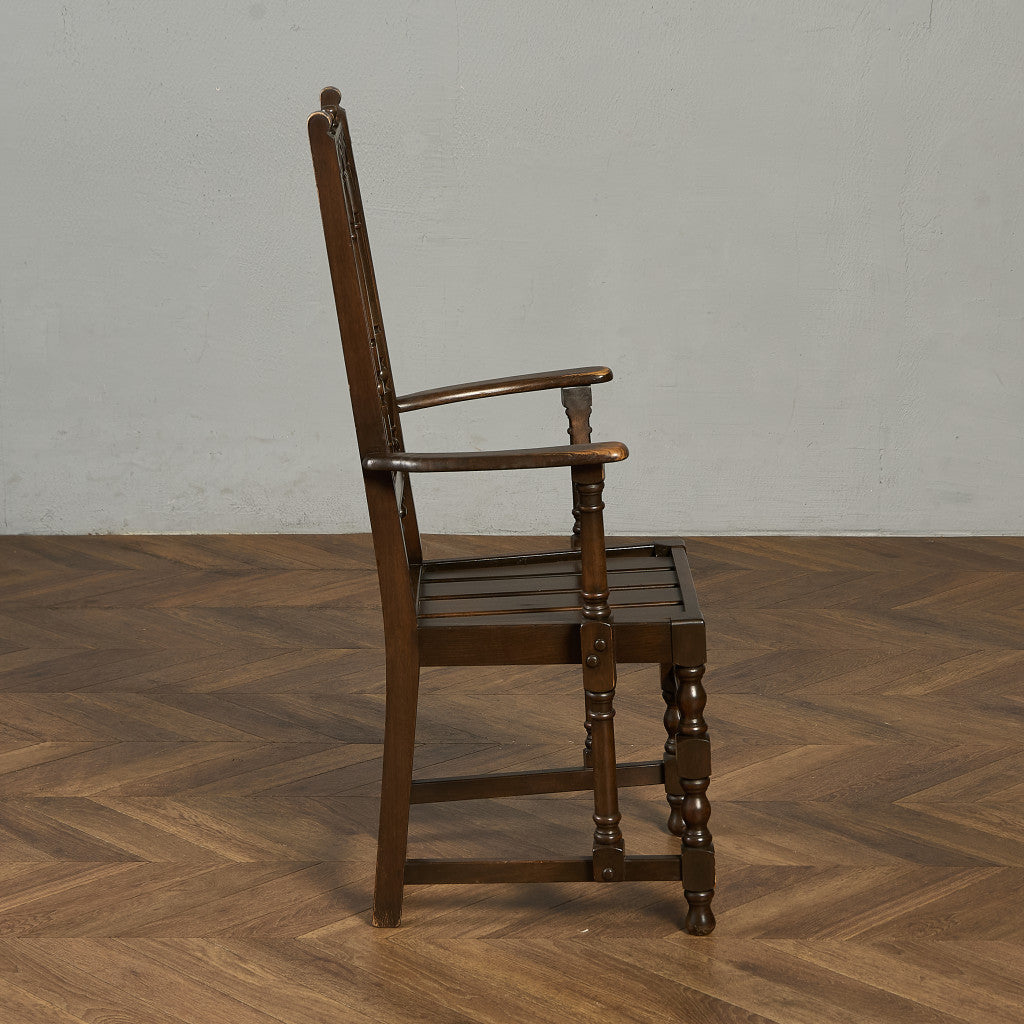 オールドコロニアル ヨークシャー アームチェア ラウンドゴールドラベル