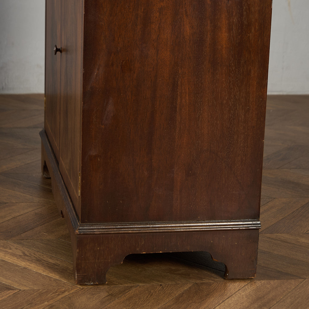 英国 クラシック エドワーディアン 様式 ブックケース カップボード