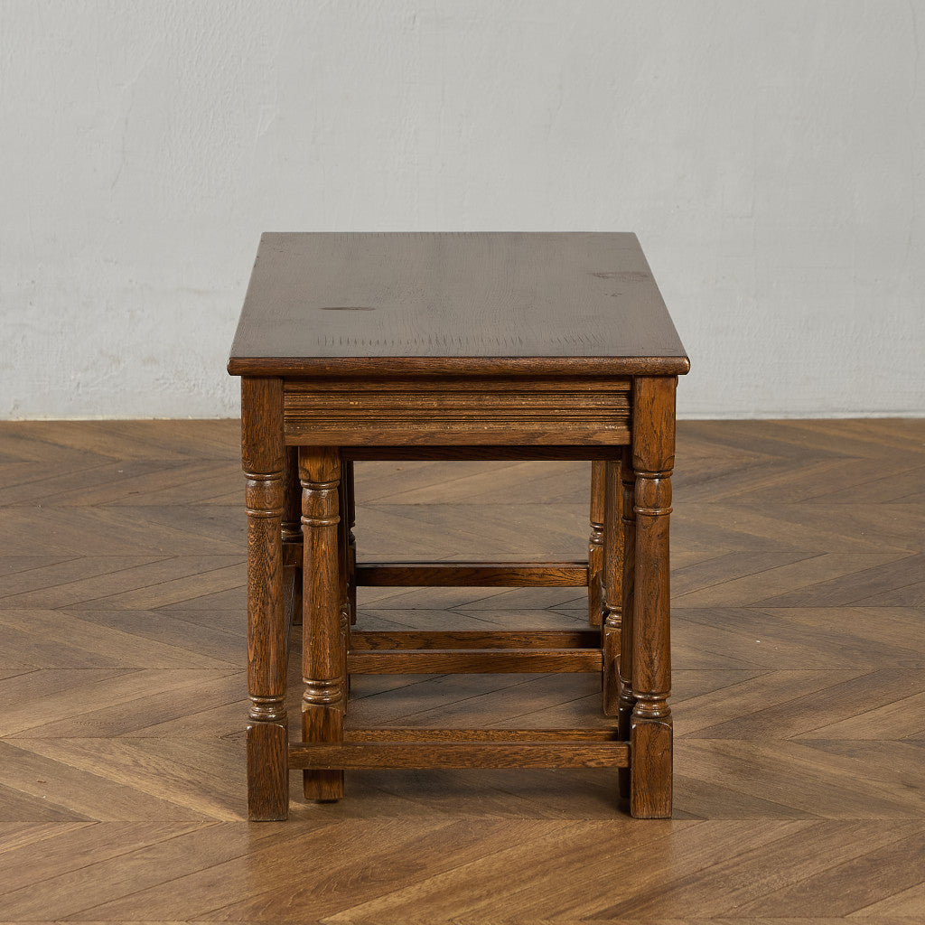 英国 クラシック ネストコーヒーテーブル センターテーブル #95415