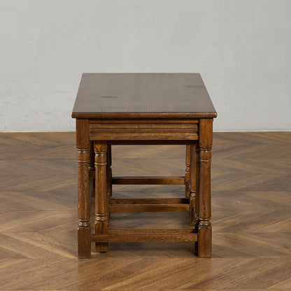 英国 クラシック ネストコーヒーテーブル センターテーブル #95415