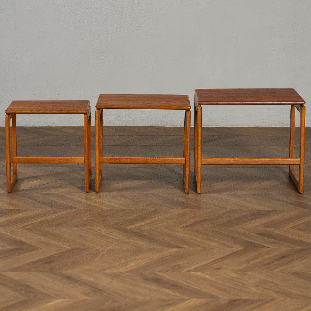 デンマーク ヴィンテージ ネストテーブル サイドテーブル #96773