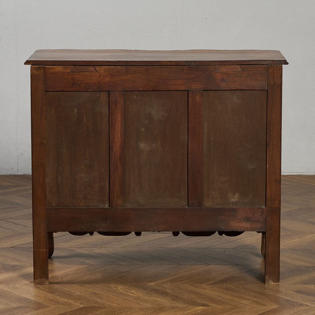 英国 クラシック オーク 3段 チェスト