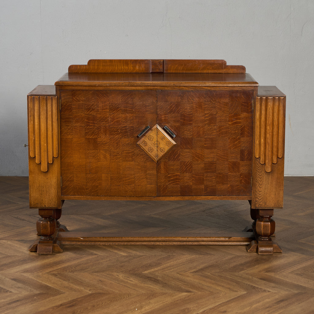 英国 クラシック アールデコ 様式 サイドボード