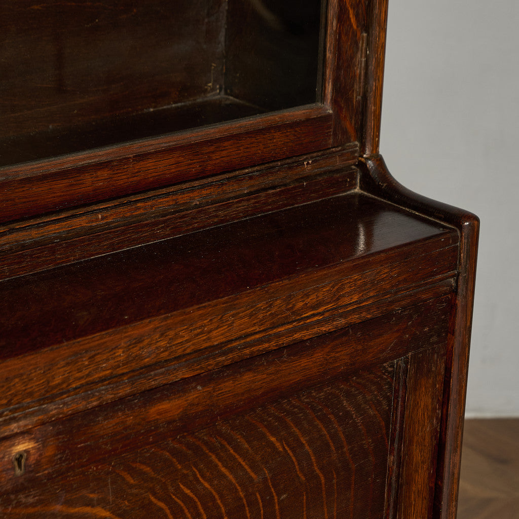 英国 クラシック スタッキング ビューロー ブックケース