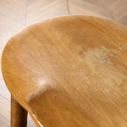 イギリス ヴィンテージ ハイ スツール