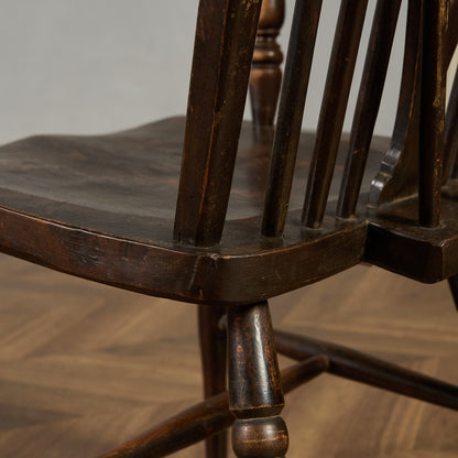 英国 クラシック ホイールバック ウィンザー アームチェア