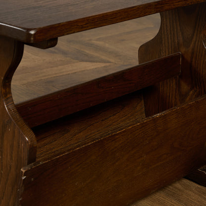 英国 クラシック マガジンラック サイドテーブル