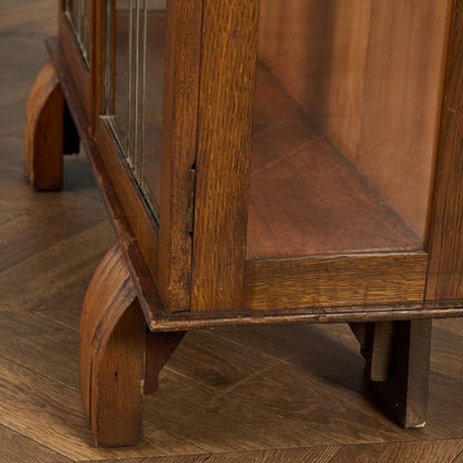 英国 クラシック キュリオケース 飾り棚 #90094