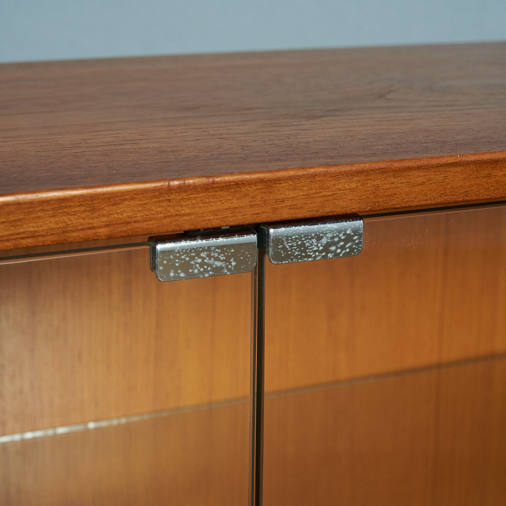 デンマークヴィンテージ オープンブックケース / カスタム アイアンヘアピンレッグ