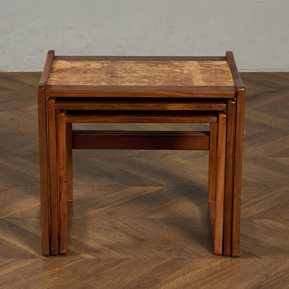 cork ヴィンテージ ネストテーブル (3577D)