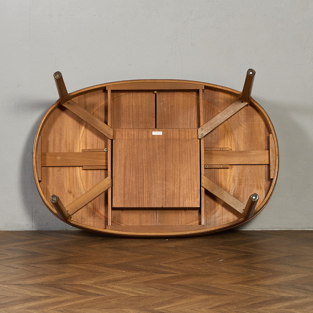 エクステンション オーバル ダイニングテーブル