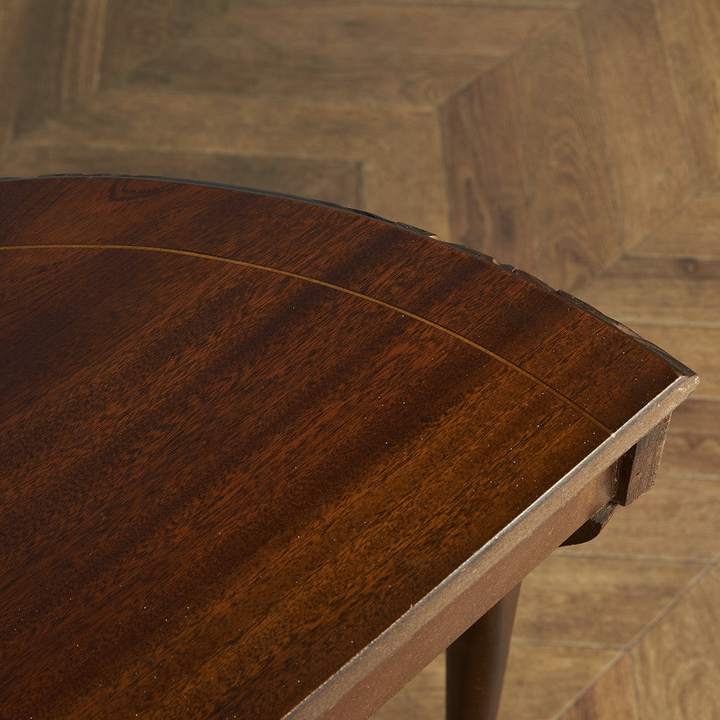 英国製 ハーフムーンテーブル