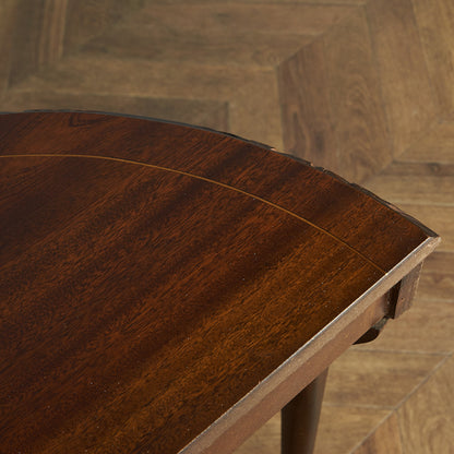 英国製 ハーフムーンテーブル