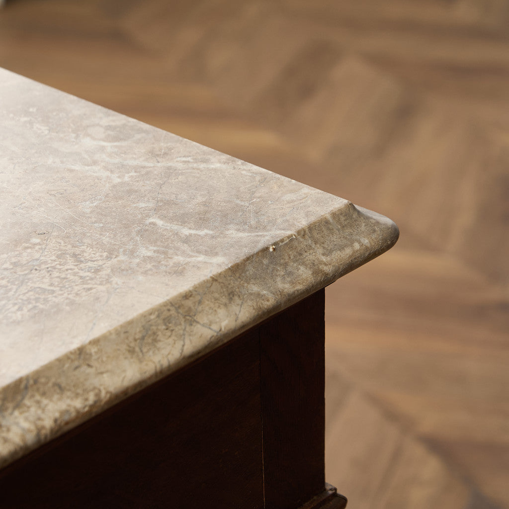 英国 クラシック 大理石 サイドキャビネット #96618