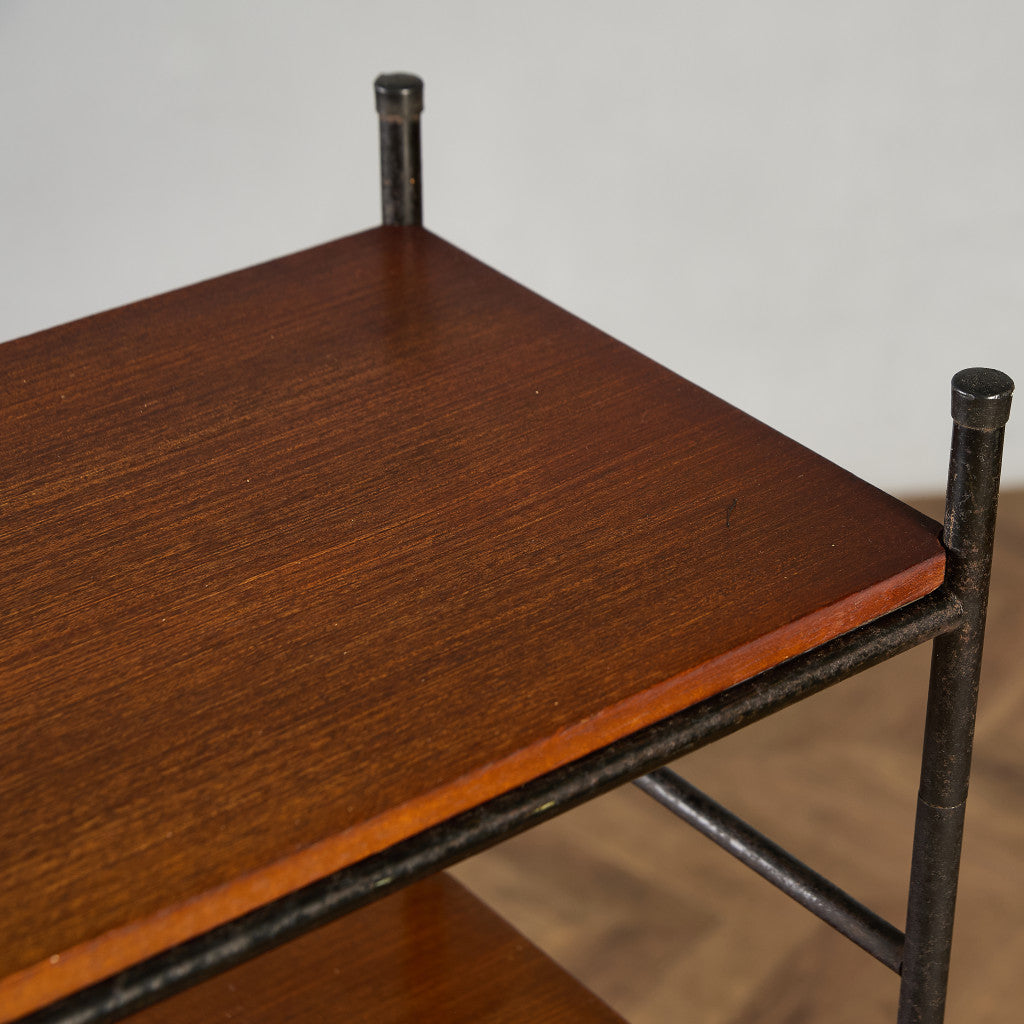 英国製 インダストリアル オープン シェルフ