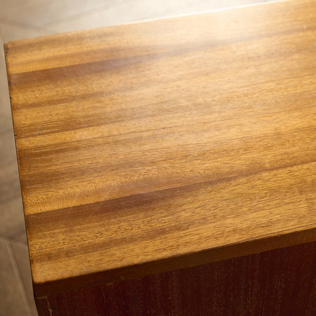 Cumbrae ヴィンテージ ナロー ガラス ブックケース 食器棚